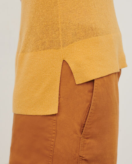 Short-sleeve top 0460 ochre yellow 3sju147l02