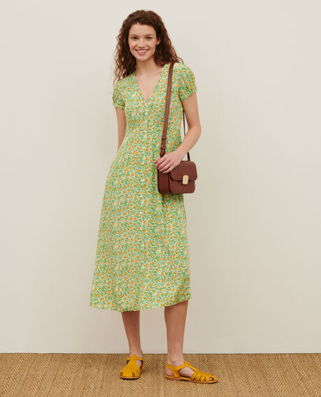 LUDIVINE - Long dress 0420 zest yellow 3sdr167v02