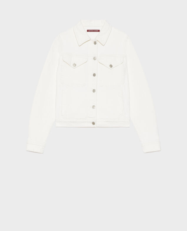 Short denim jacket