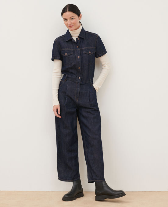 Denim jumpsuit 0681 RINSE DENIM