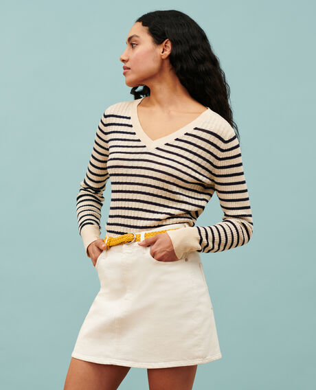 Striped linen jumper 0692 night_sky_stripes 3sju271l01