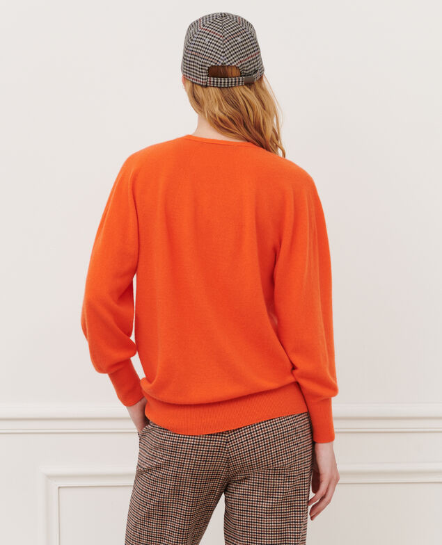 Cashmere jumper 8829 24 orange