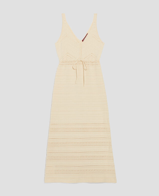 Cotton crochet dress H304 albore