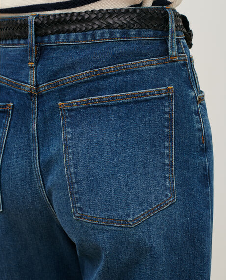 SYDONIE - BALLOON - 7/8 cotton jeans 8888 64 blue 2wpe261c64