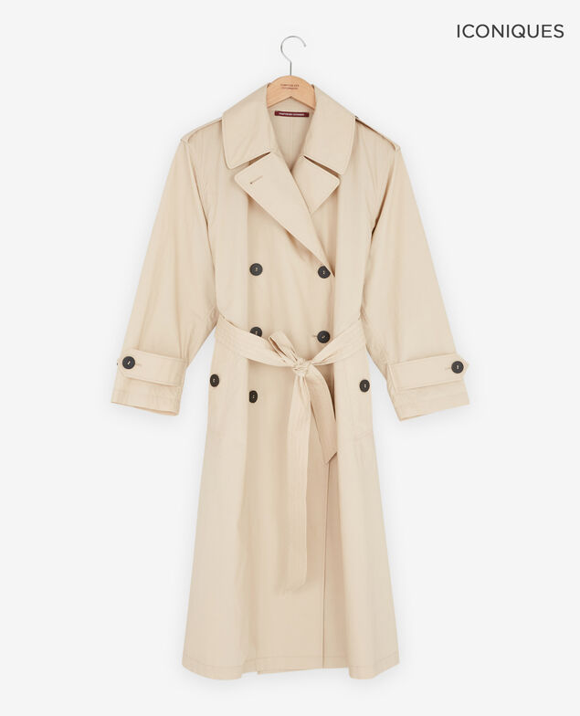Loose fit Trench coat Tan
