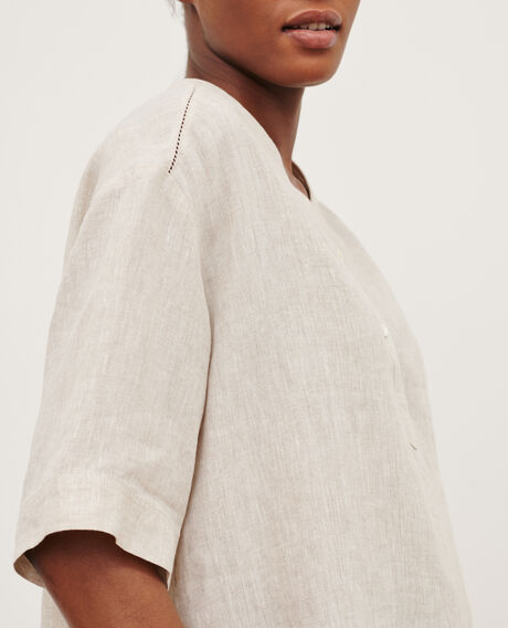 Loose linen tunic 0305 natural 3sbl168f06
