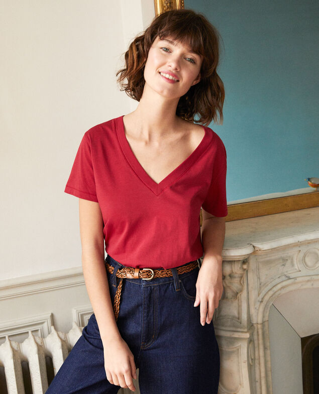 Léon T-shirt 3918 rio_red