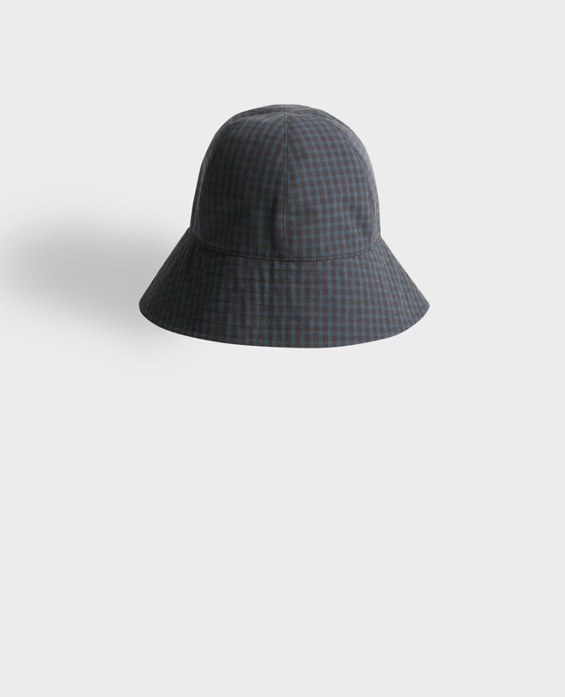 Check bucket hat 8863 59 darkgreen check