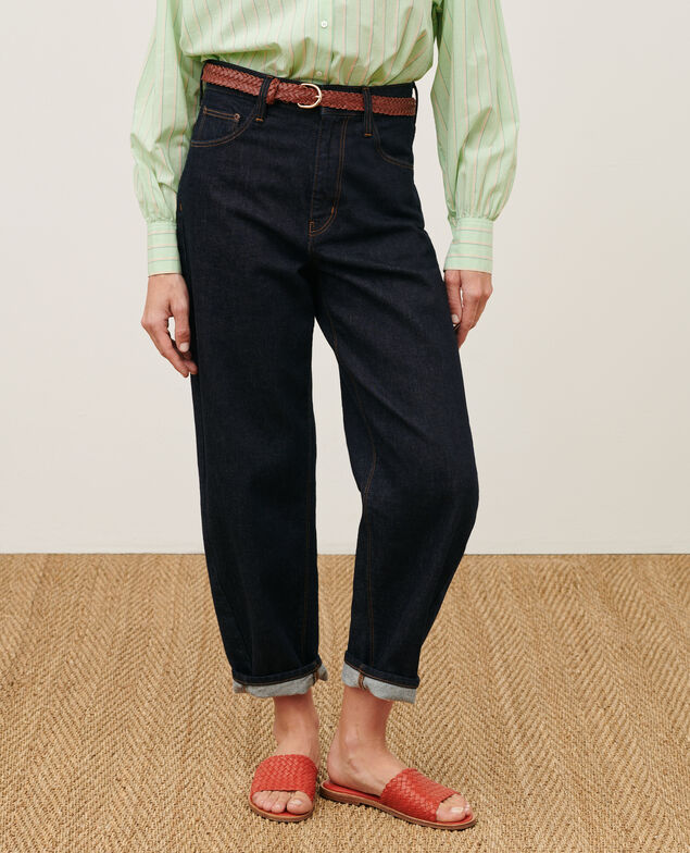 SYDONIE - BALLOON - 7/8 cotton jeans 7203 103 denim