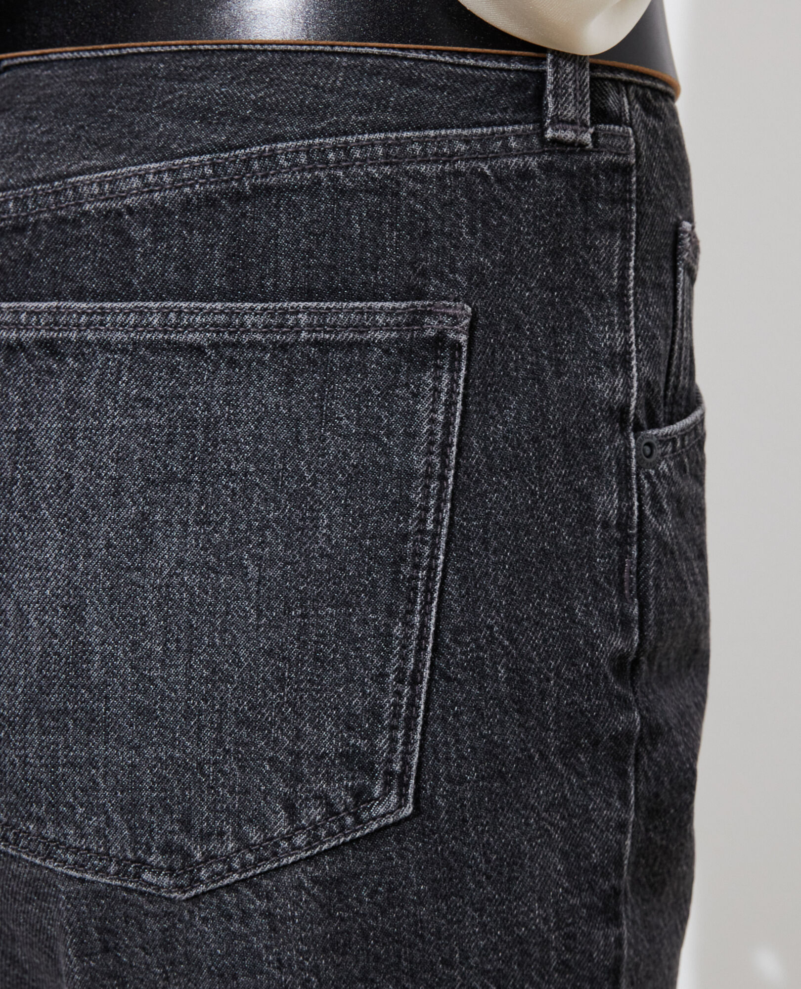 RITA - SLOUCHY - Low-rise loose jeans Vintage grey Perokey