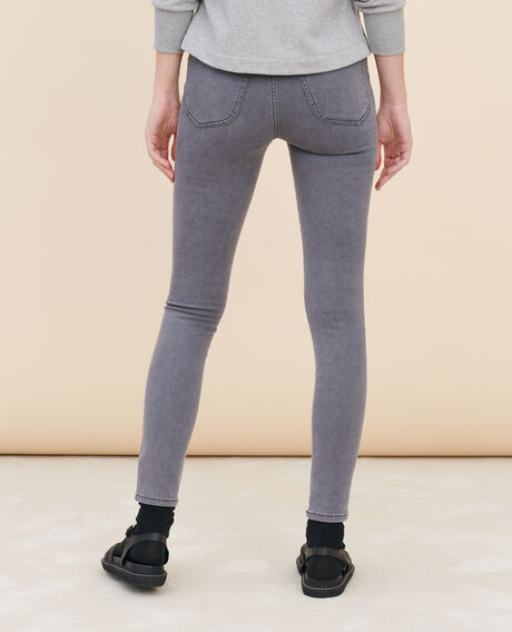 DANI - SKINNY - 5 pocket jeans Dark grey Paugrey