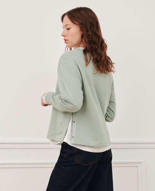 Cotton sweatshirt 54 green