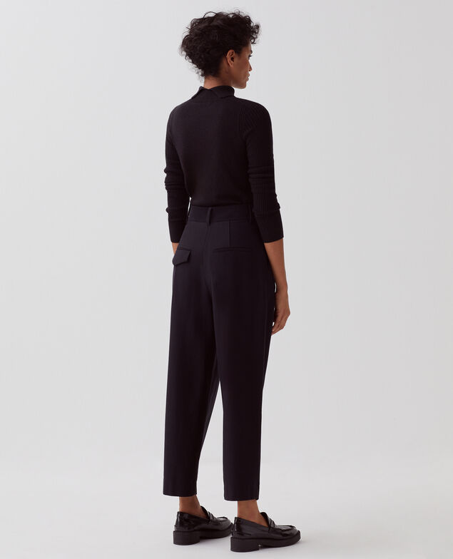 PEGGY - Carrot trousers H091 black beauty