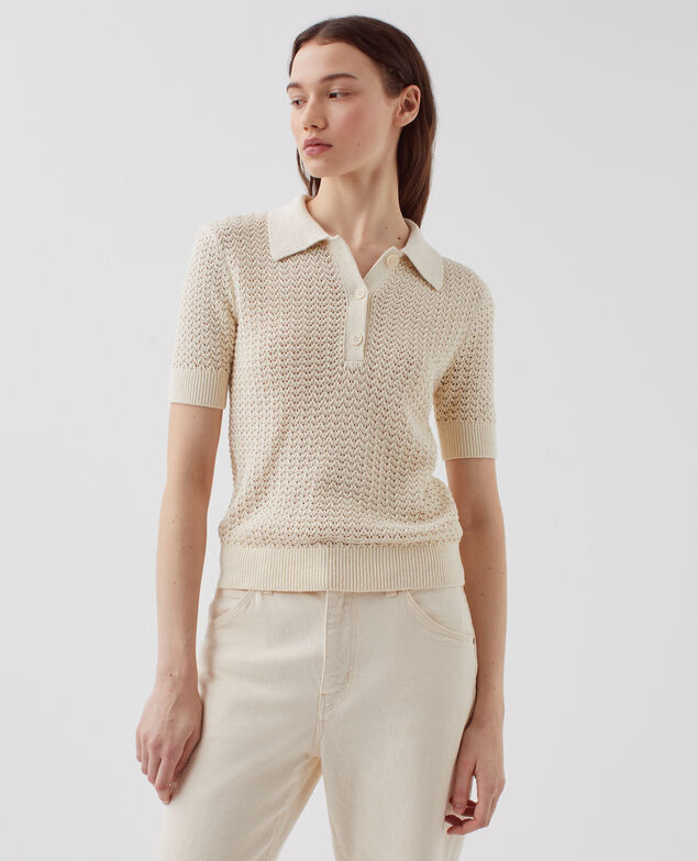 Short-sleeve polo jumper H304 albore