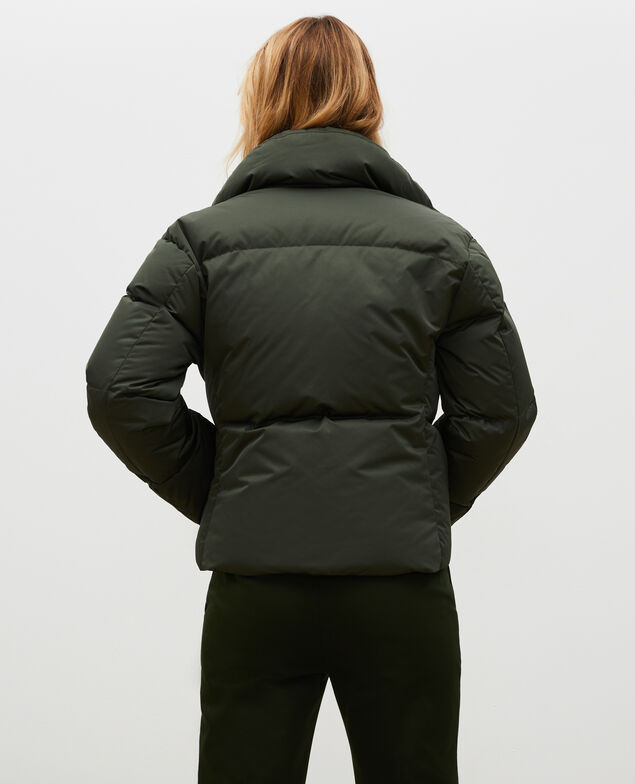 MARGOTTE - Short down jacket Military green