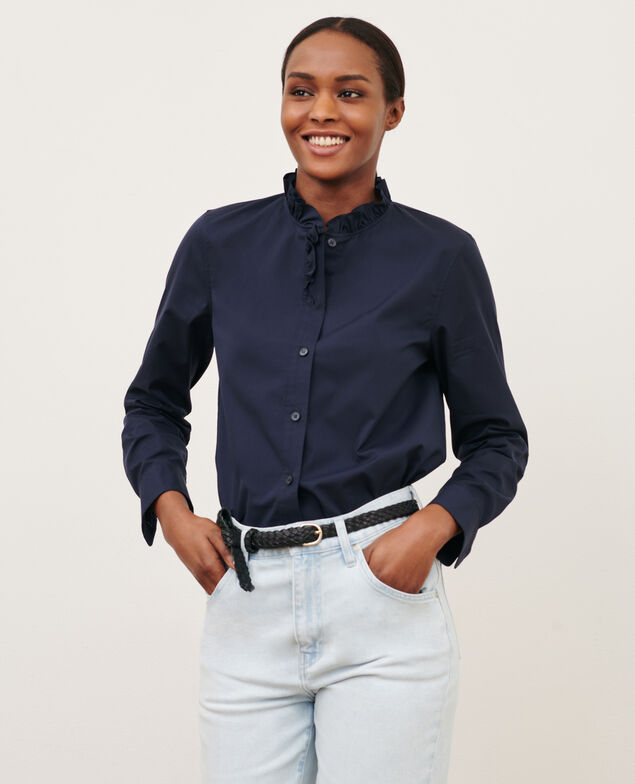 Cotton shirt 7012c 69 navy