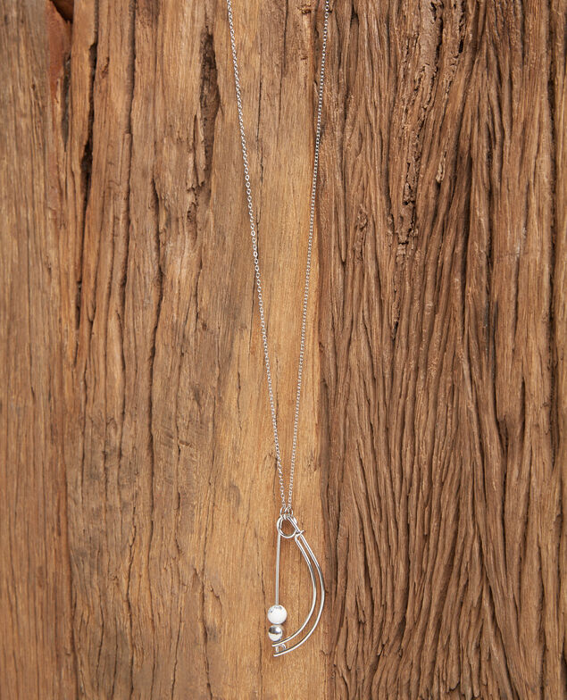 Fancy necklace, long model Silver