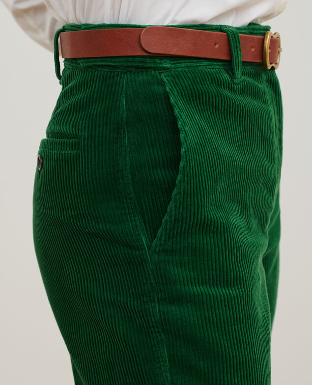BLANDINE - Corduroy straight trousers