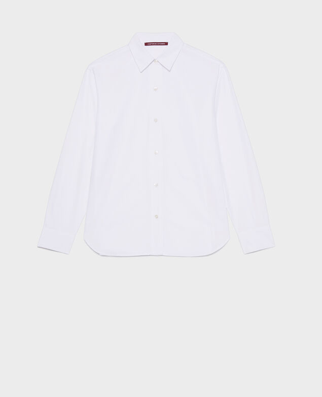 Cotton boyfriend shirt Optical white