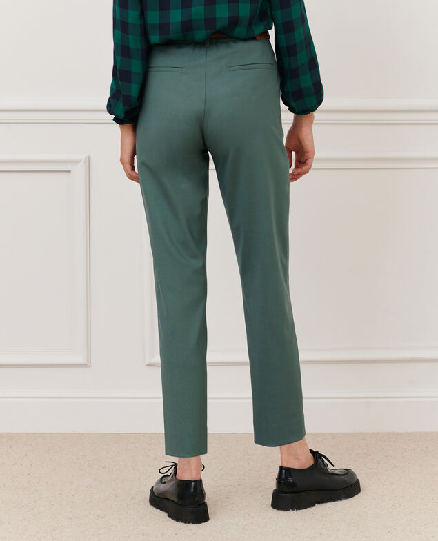 MARGUERITE - Cigarette trousers 8850 54 green