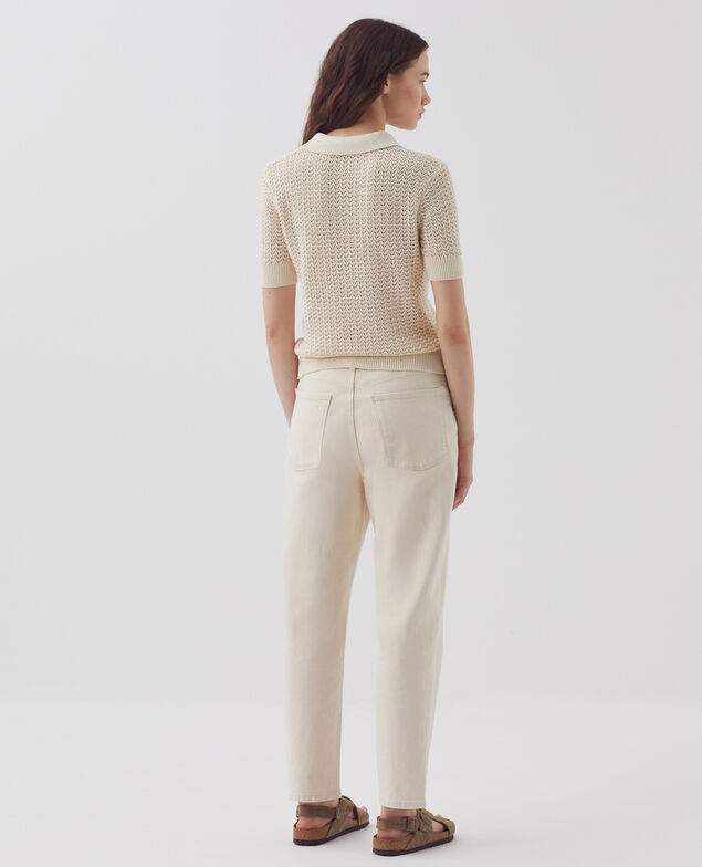Short-sleeve polo jumper H304 albore