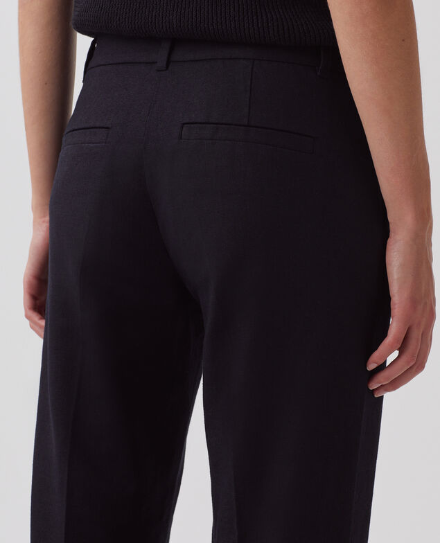 MARGUERITE - Cigarette trousers H091 black beauty