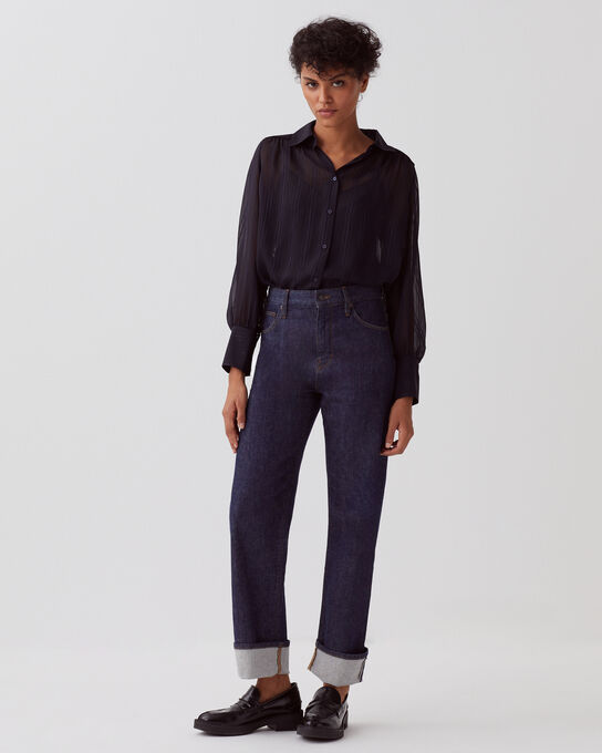 AVA - Regular selvedge jeans 4287 DENIM_BRUT