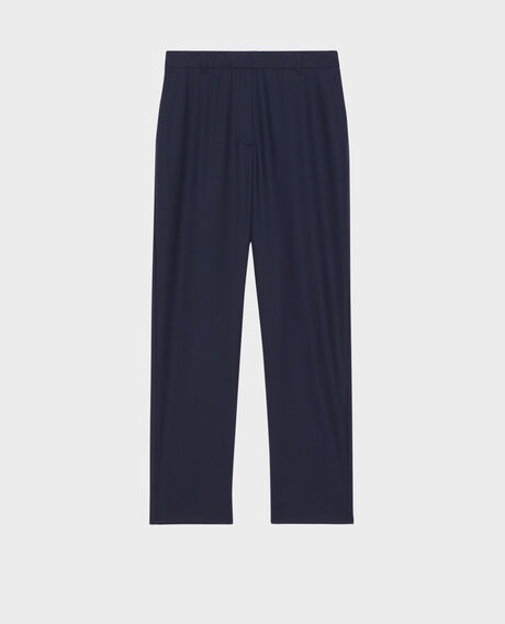 MARGUERITE - Cigarette trousers 0693 navy 3spa231w01