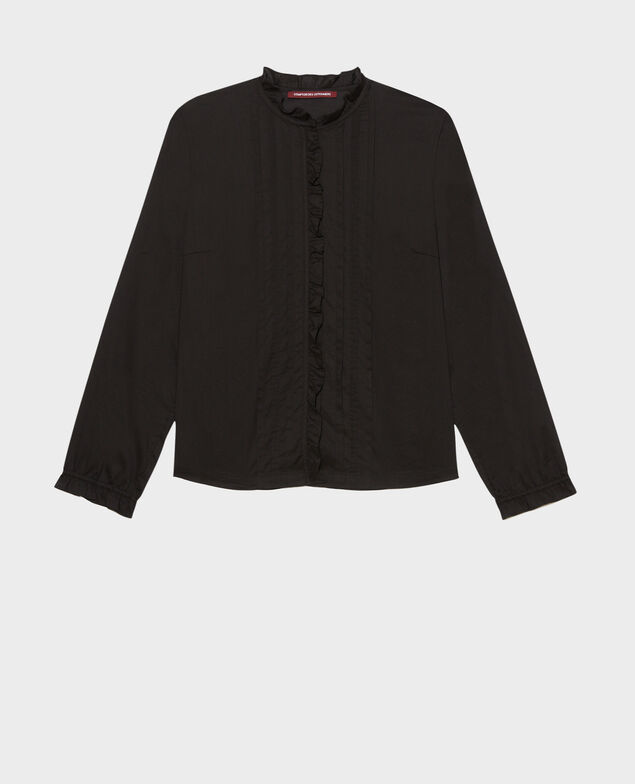 Cotton blouse 7016c 09 black