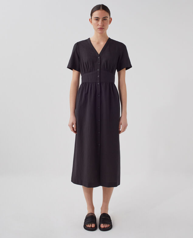 Midi dress U090 black