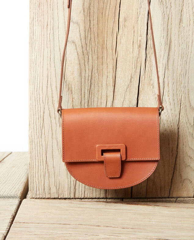 Small half-moon bag Camel