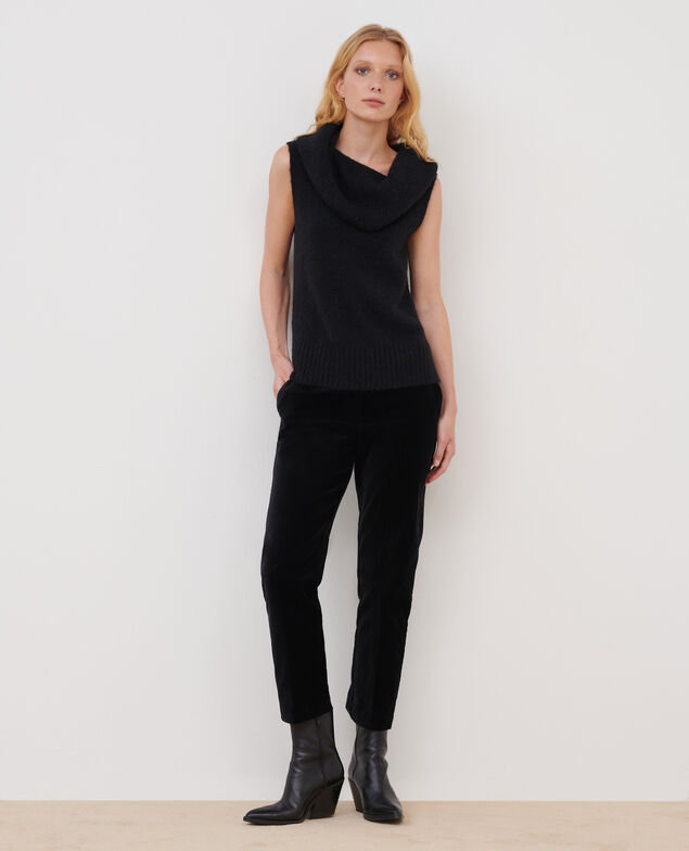 Alpaca wool blend tank top