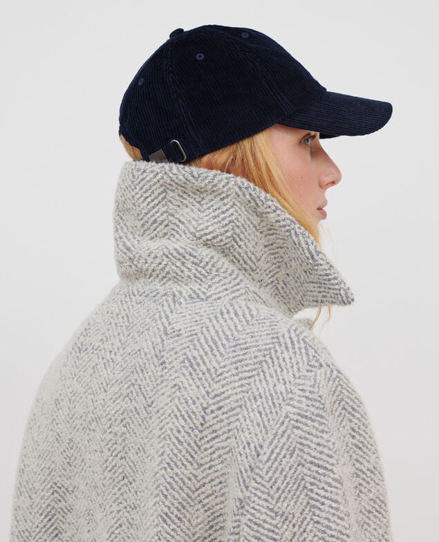 Wool blend coat