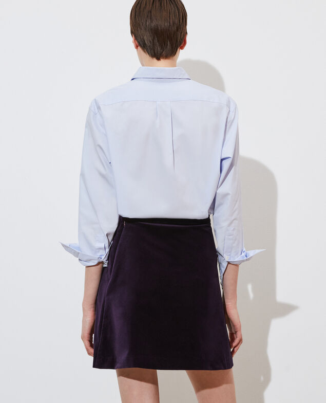 Cotton boyfriend shirt Heather