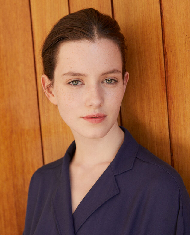 Wrap dress Blue