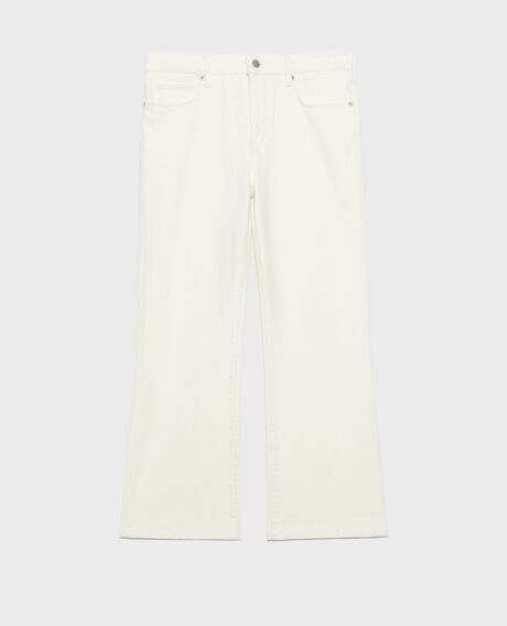 ROSINE - Flare jeans 0003 white denim 3spe233c62