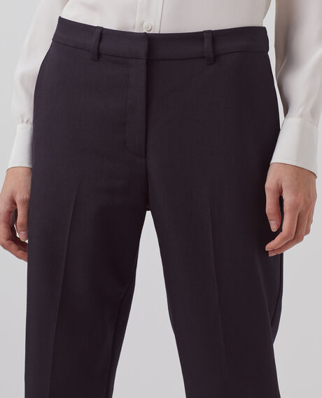 MARGUERITE - Cigarette trousers 4216 black_beauty 2wpa021w04