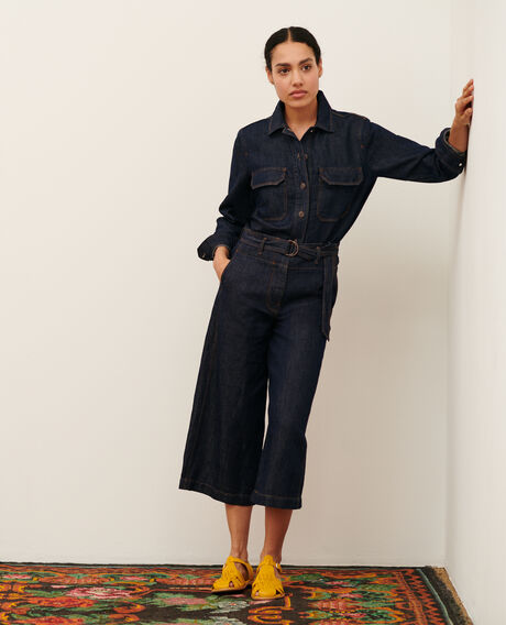 BABETH - Culotte skirt 0681 rinse denim 3spe196c66
