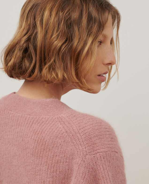 Alpaca blend cardigan