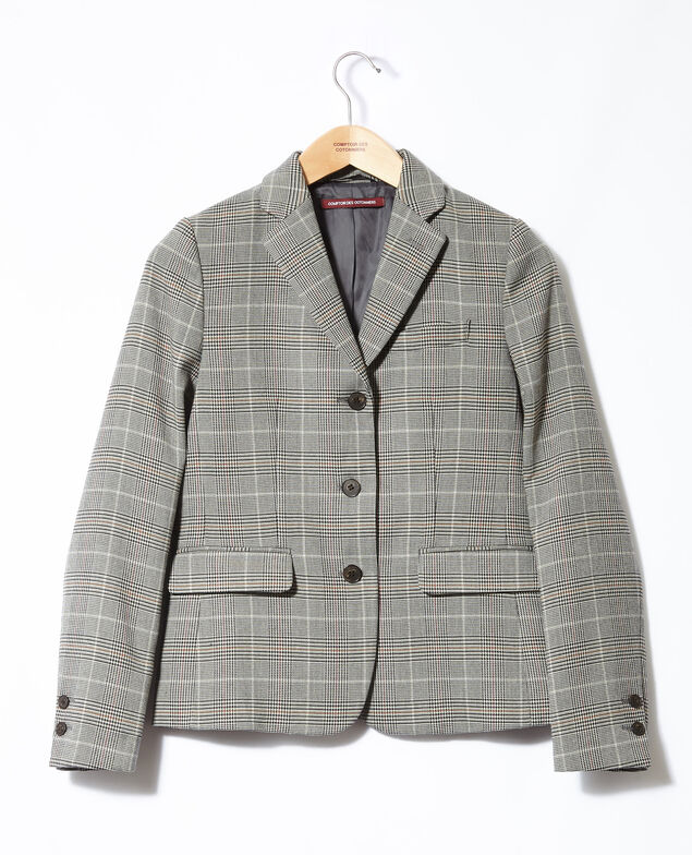 Suit-style jacket Black