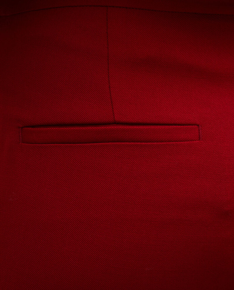 MARGUERITE - Cigarette trousers Royale red Moko