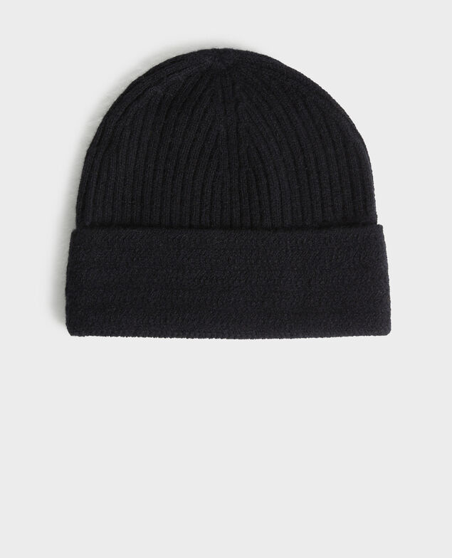 Cashmere beanie Black beauty