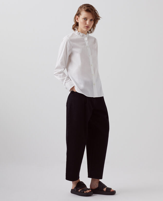 Cotton shirt 4235 optical white