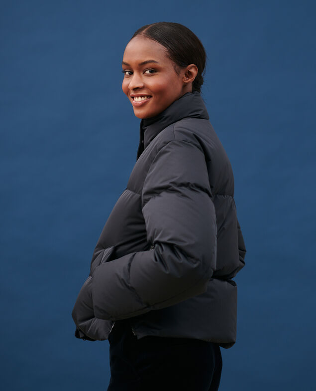MARGOTTE - Short down jacket 4216 black_beauty