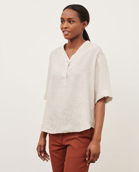 Loose linen tunic 0305 natural 3sbl168f06
