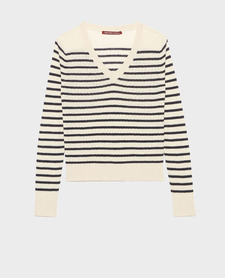 Striped linen jumper 0692 night_sky_stripes 3sju271l01