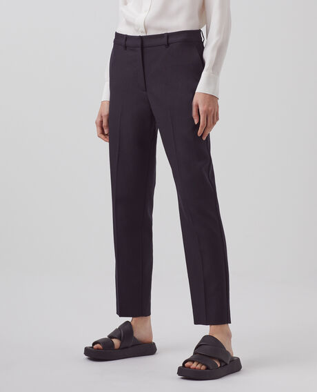 MARGUERITE - Cigarette trousers 4216 black_beauty 2wpa021w04