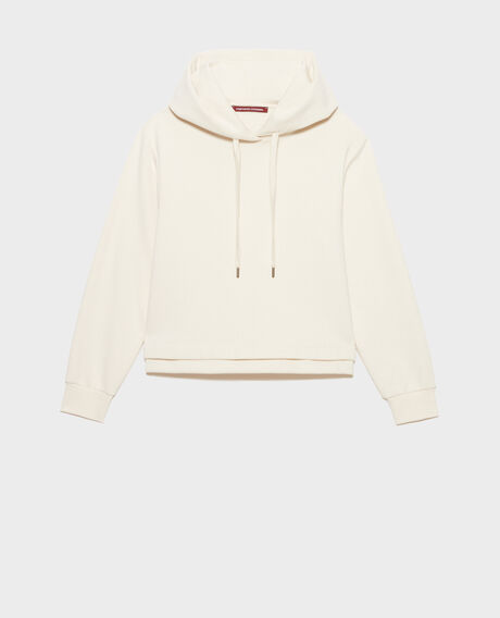 Hooded sweatshirt 0107 off white 3sh0111c75