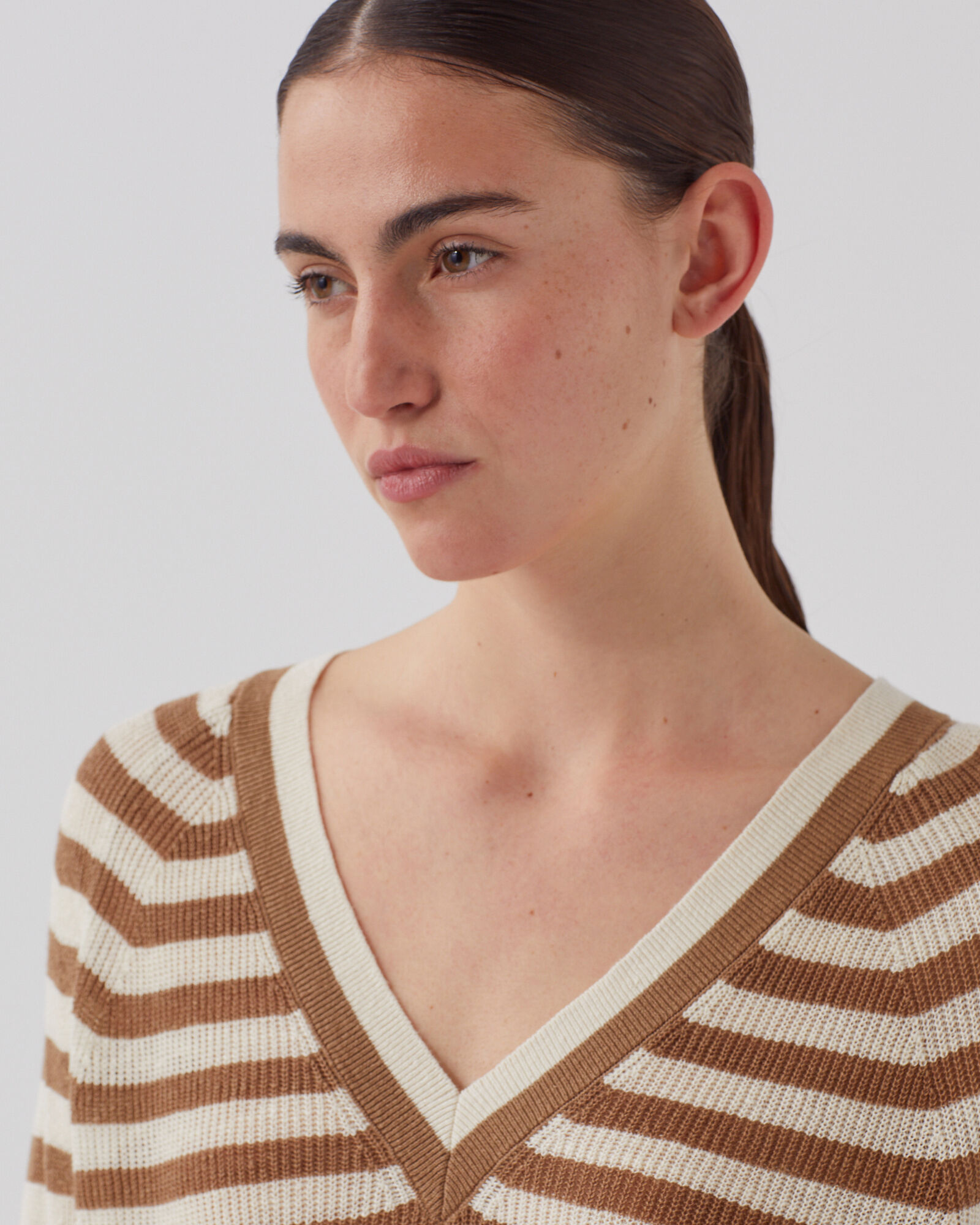 Cream thin cheap jumper