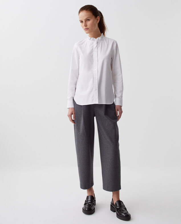 Cotton shirt 0007 white